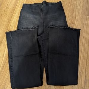 High Waist Flare Denim